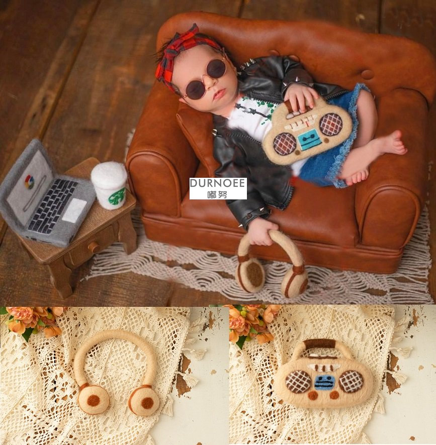양모 펠트 인형, 신생아 사진 소품, 핸드메이드 DIY - Photo Booth Prop 리뷰 및 가격