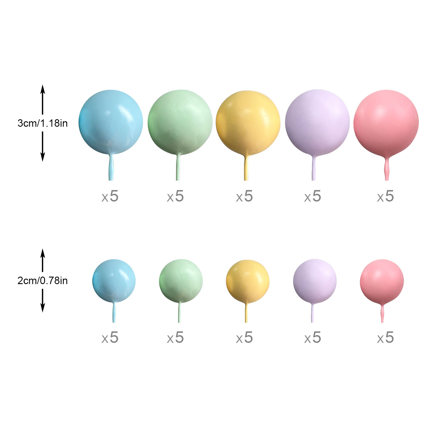 아기의 생일 웨딩 파티 완벽한 축하 장식을위한 50pc - Confetti Balloon Set 리뷰 및 가격