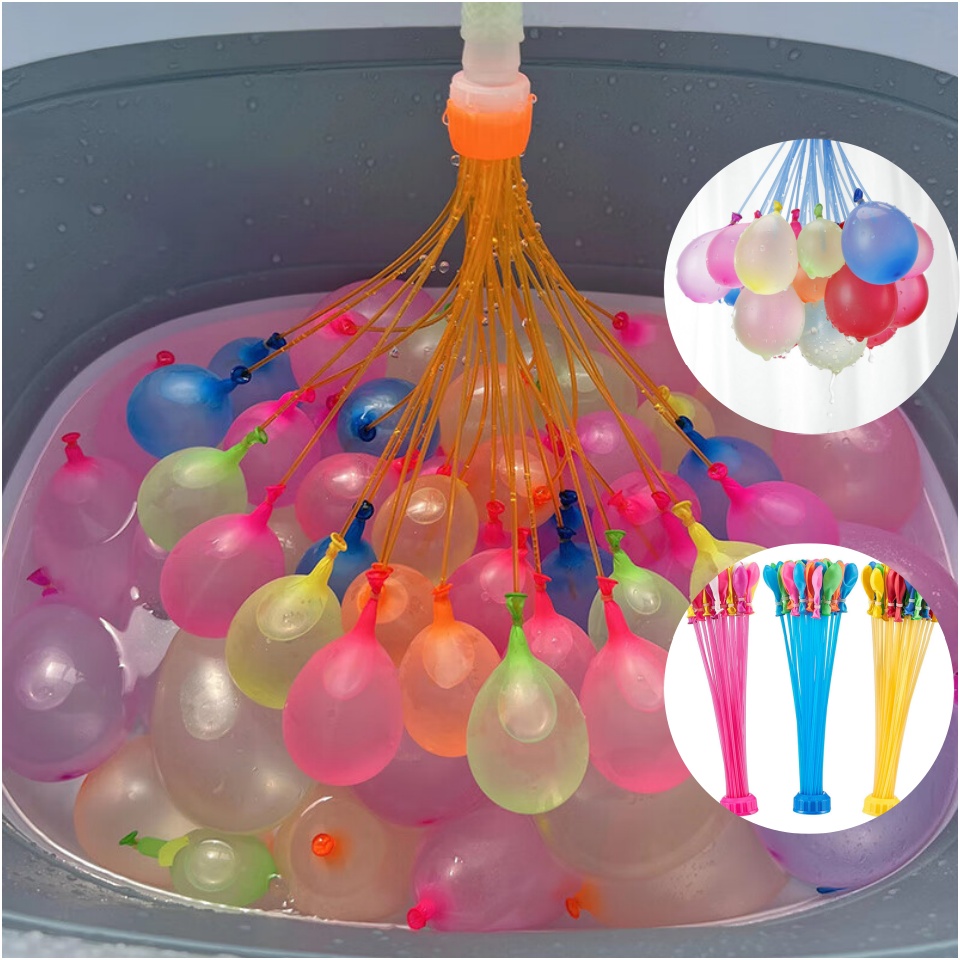 빠른 물 채움 풍선 자동 묶음 여름 물폭탄 어린이 해변 - Confetti Balloon Set 리뷰 및 가격