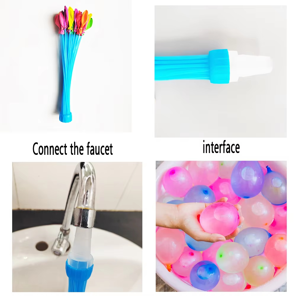 빠른 물 채움 풍선 자동 묶음 여름 물폭탄 어린이 해변 - Confetti Balloon Set 리뷰 및 가격